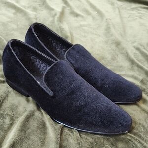 Steve Madden Black Loafers Slip-On Shoes